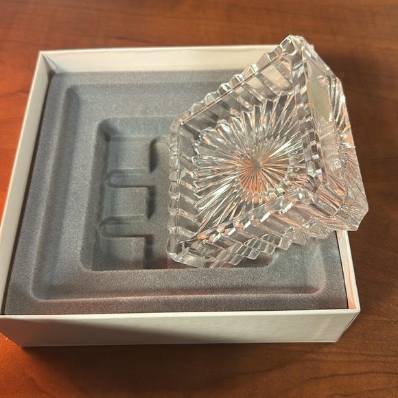 🔥VTG Mikasa West Germany Quadrant Quartz Clock Small Desk Crystal Roman Numerals - Picture 3 of 9